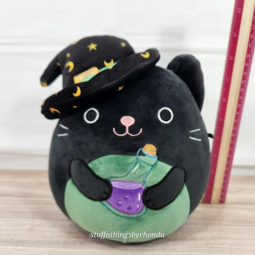 Squishmallows 9 Inch Halloween Cloe The‎ Cat Witch